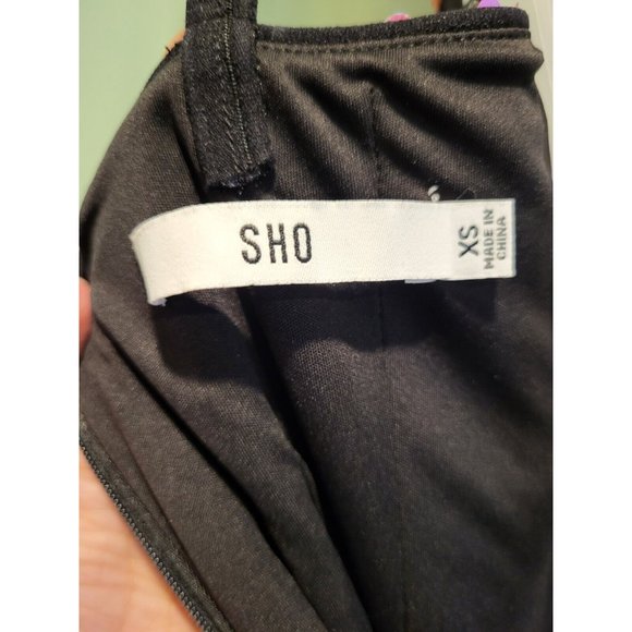 New SHO By Tadashi Shoji Richie Pink Sequin Sleeveless V Neck Midi Dress Sz X S - Picture 11 of 11